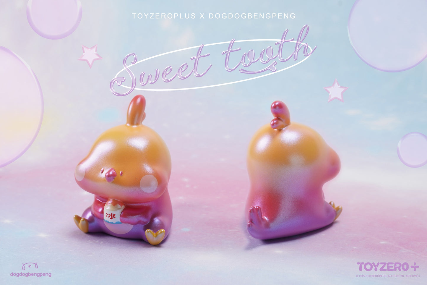 吃貨恐龍 Foodie Dinosaur- Sweet tooth II (Set of 3)