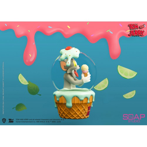 Tom and Jerry - Ice Cream Snow Globe