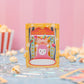 LuLu The Piggy Celebration - Layering Greeting card 罐頭豬 LuLu 歡樂時光 - 立體層層疊卡