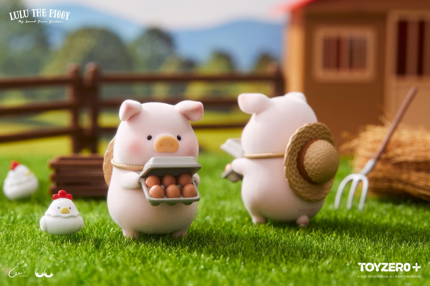 Lulu the Piggy My Sweet Farm Garden Series Blind Box by Toyzeroplus
