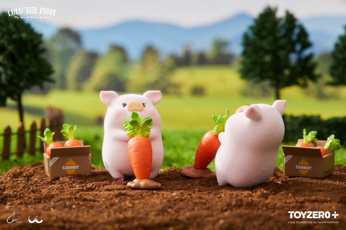 Lulu the Piggy My Sweet Farm Garden Series Blind Box by Toyzeroplus