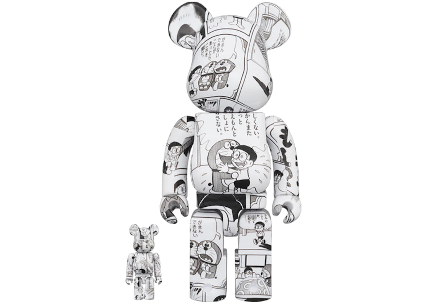 その他 BE@RBRICK - BE@RBRICK Doraemon Comic Ver. 100% 400% Bearbrick Doraemon (Comic Ver.) 100%&400% – Pig Farmer