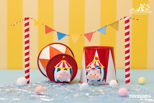 LuLu The Piggy Celebration - Circus 3D Magnet 罐頭豬 LuLu 歡樂時光- Lulu馬戲團磁石