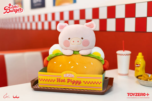 LuLu the Piggy Hot Dog Cushion