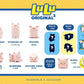TOYZEROPLUS LuLu The Piggy The Original 2nd Series Blind Box in Can (3 in a Can)