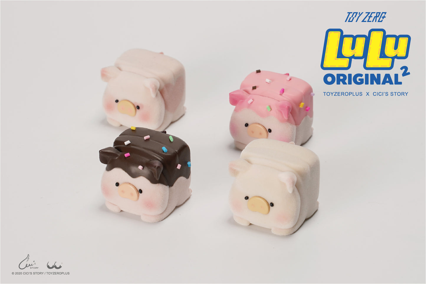 TOYZEROPLUS LuLu The Piggy The Original 2nd Series Blind Box in Can (3 in a Can)