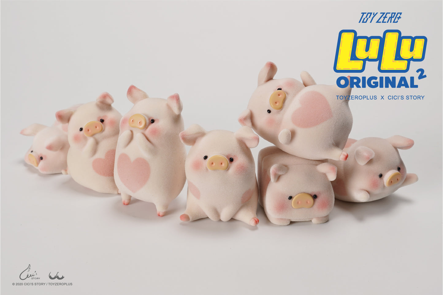 TOYZEROPLUS LuLu The Piggy The Original 2nd Series Blind Box in Can (3 in a Can)