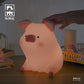 LULU the Piggy Touch Sensor  Lamp - Waiting
