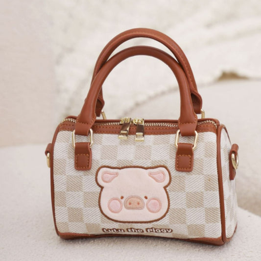 LuLu the Piggy Mini Boston Bag