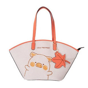 LuLu The Piggy Maple Shoulder Bag in Canvas