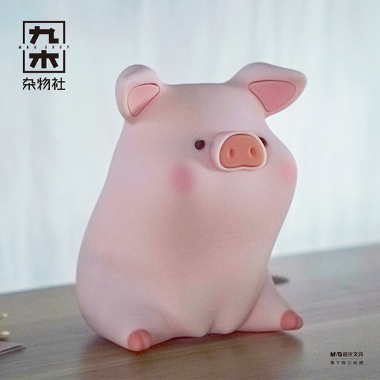 LULU the Piggy Touch Sensor  Lamp - Waiting
