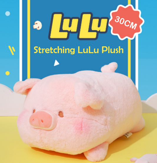 LuLu the Piggy Stretching Lulu Plush 30cm