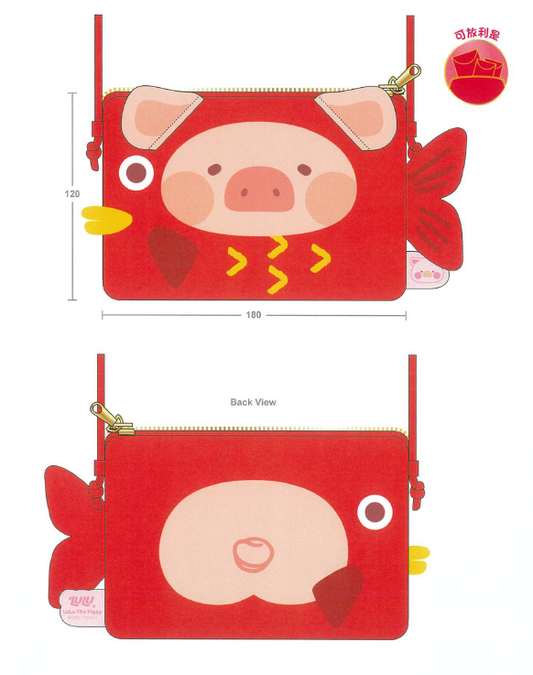 LuLu the Piggy CNY 2023 Mini Crossbody Bag - Lucky Fish