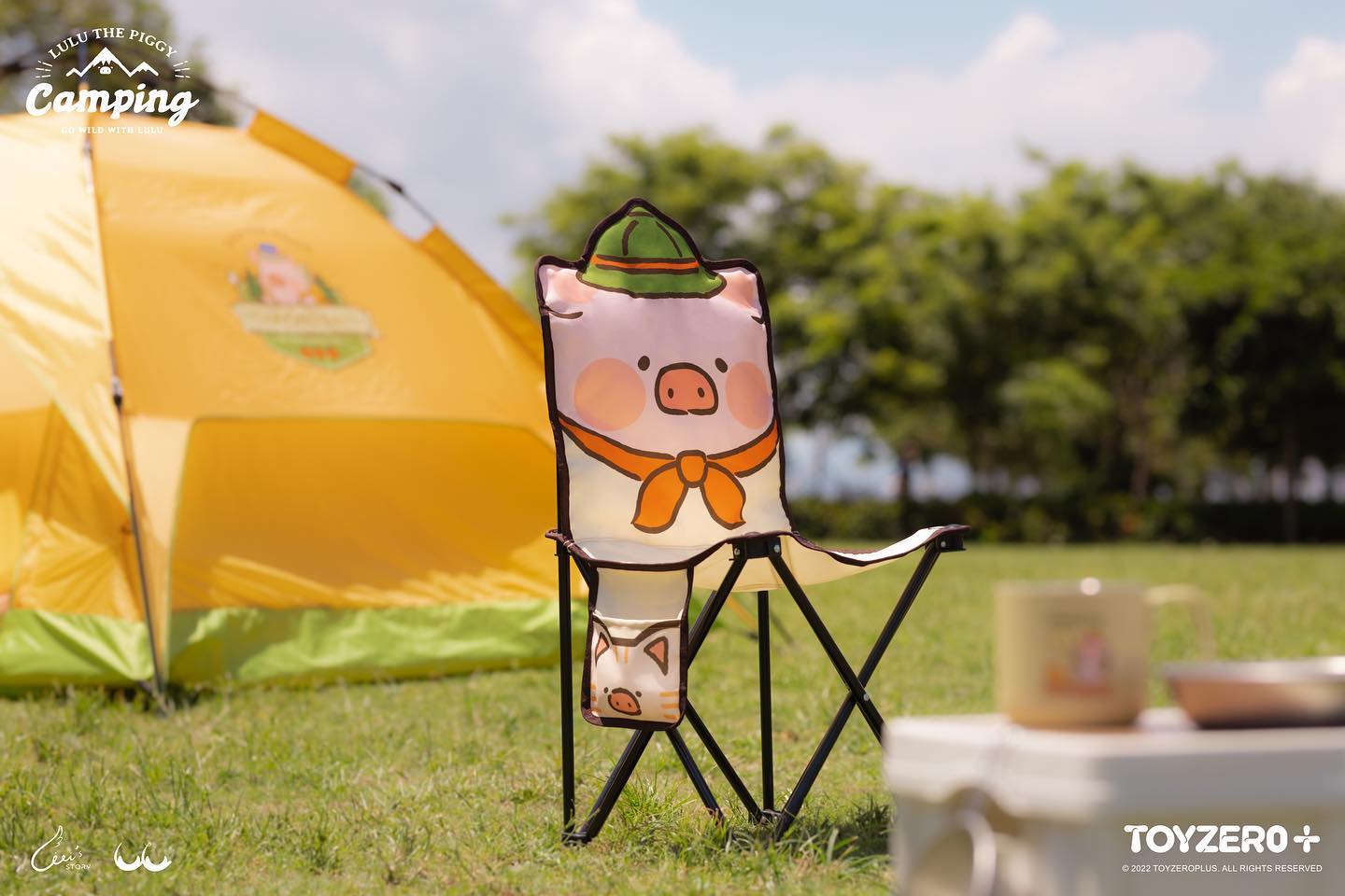 LuLu The Piggy Camping - Foldable Chair