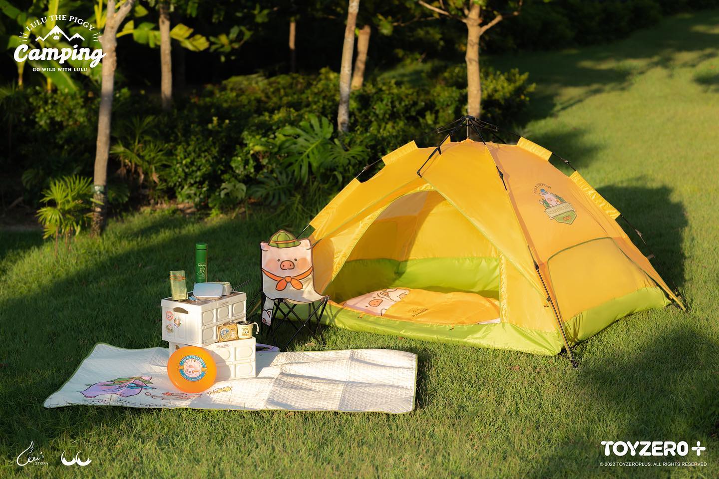 LuLu the Piggy Camping _ Tent