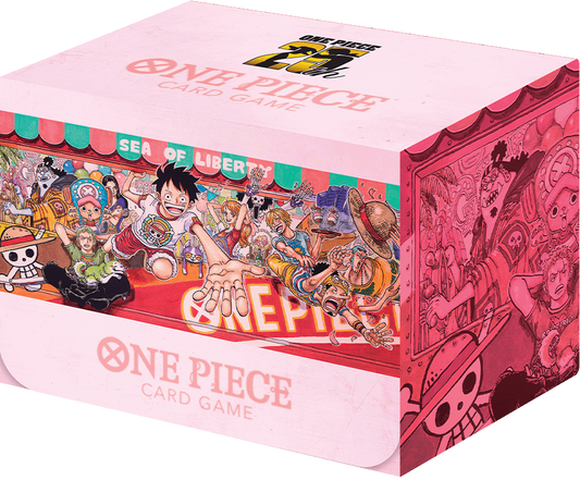 Bandai Carddass 海賊王咭牌遊戲 - 25週年紀念 限定遊戲墊及咭盒套裝 One Piece 25th Anniversary Play Mat and Storage Box Set