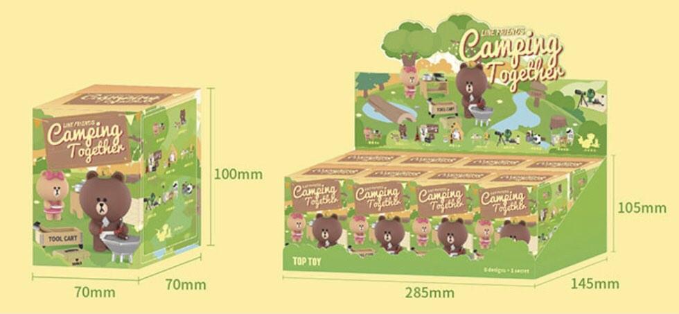 Line Friends Camping Series Blind Box
