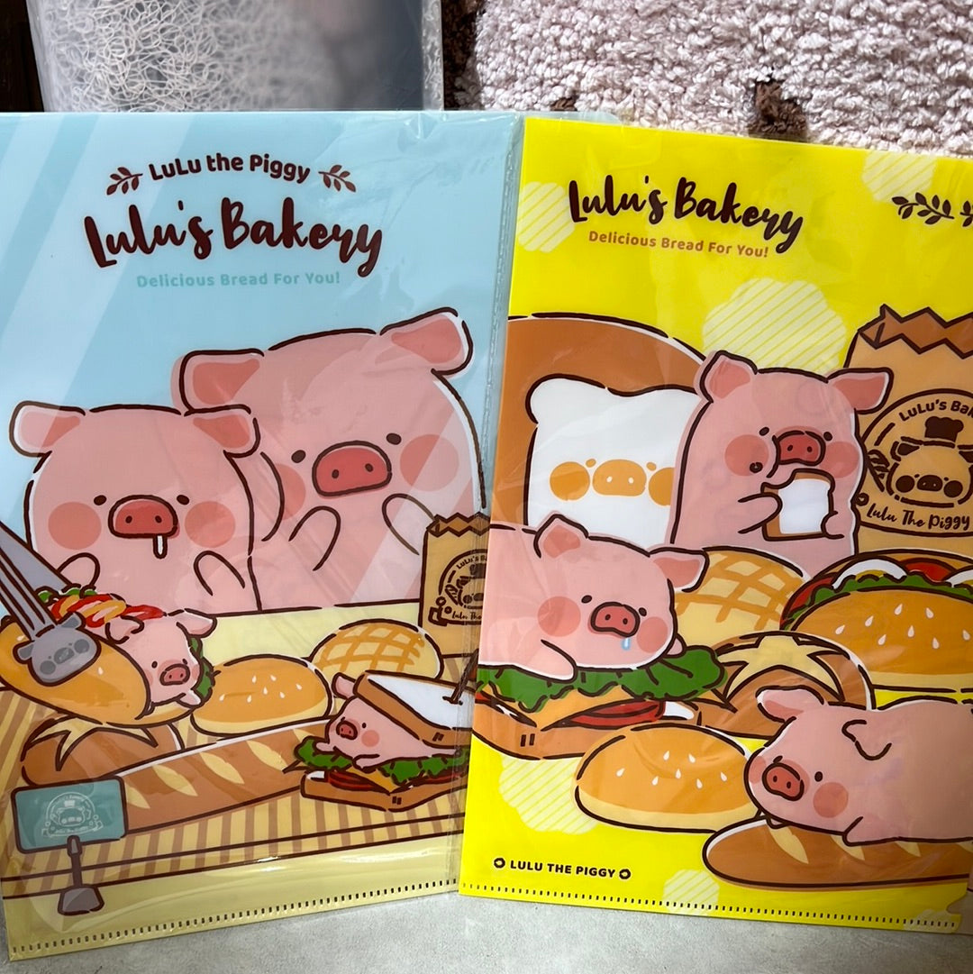 Lulu’s Bakery  A4 Folder with Layers