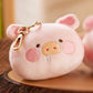 LuLu the Piggy Plush Keychain - Gluttonous