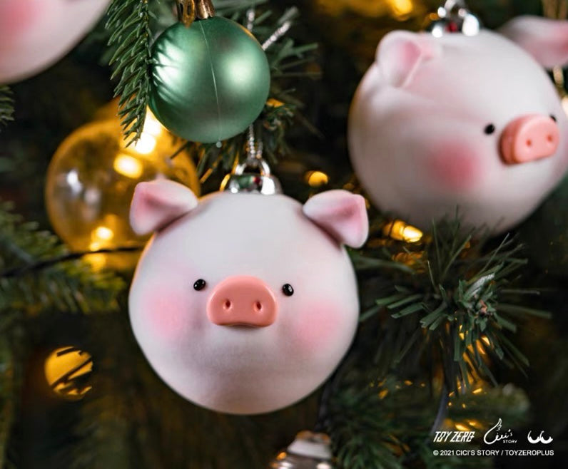 Lulu the Piggy Christmasland Ornament - Original Version